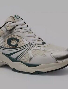 Coach Men’s Mesh Sneakers Designer Casual Lace Up Shoes